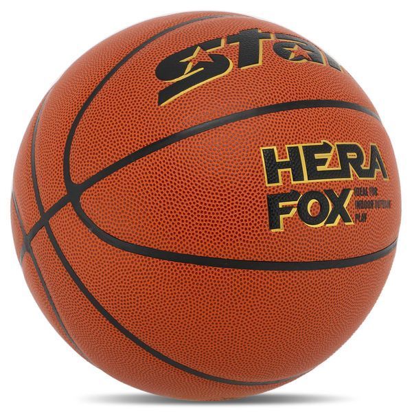 Мяч баскетбольный STAR HERA FOX BB4707C размер 7 красный BB4707C фото