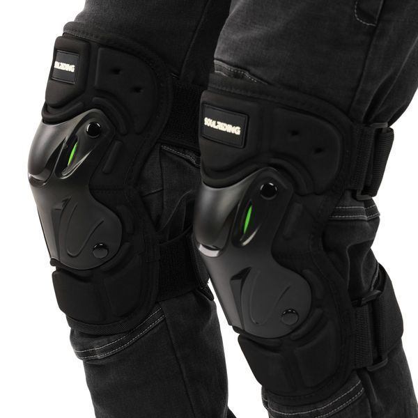 Комплект мотозащиты наколенники и налокотники SOULRIDING SP-Sport M-9333 черный-желтый M-9333 фото