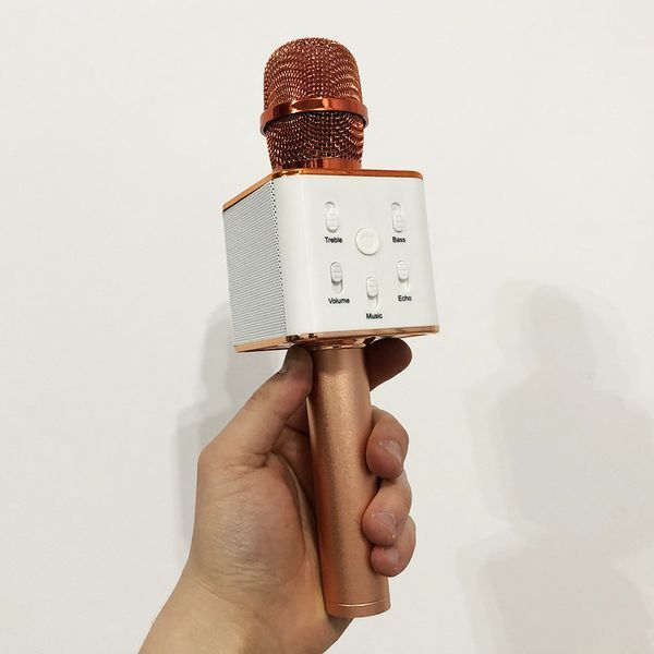Микрофон Q-7 Wireless Rose. Цвет: розовый ws82372-2 фото