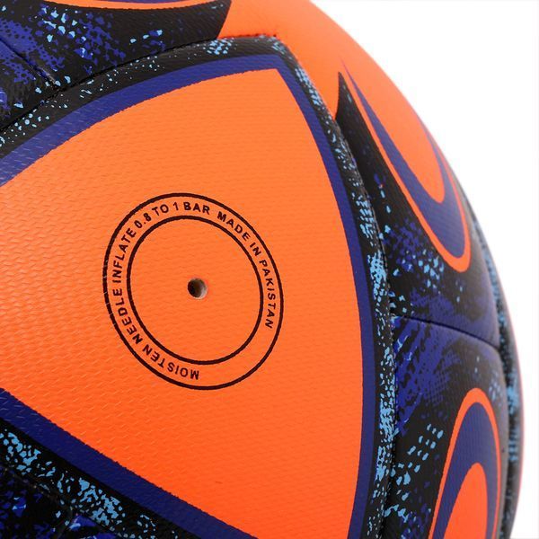 М'яч футбольний HYBRID SOCCER STAR FB-4461 №5 PU помаранчевий-синій FB-4461 фото