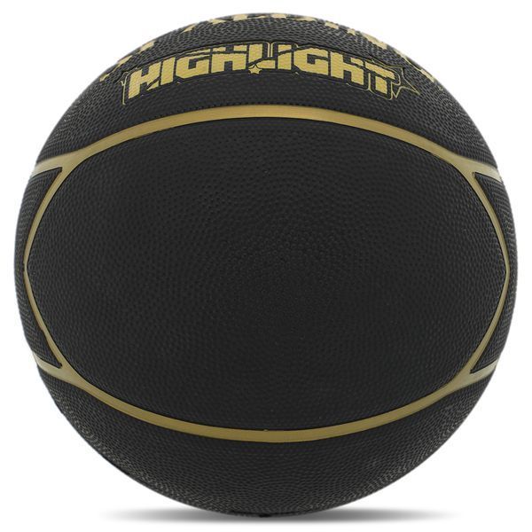 Мяч баскетбольный резиновый SPALDING HIGHLIGHT 84355Z размер 7 черный 84355Z фото