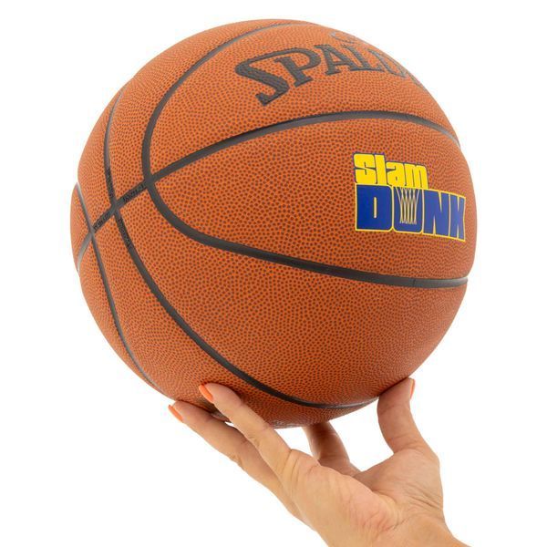 М'яч баскетбольний SPALDING SLAM DUNK 77935Y розмір 7 коричневий 77935Y фото