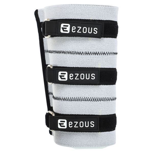 Налокотники для жима 2штуки 2штуки ADJUSTABLE ELBOW SLEEVE EZOUS C-08 2шт серый-черный L C-08 фото