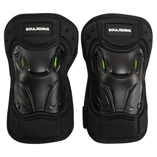 Комплект мотозащиты наколенники и налокотники SOULRIDING SP-Sport M-9333 черный-желтый M-9333 фото