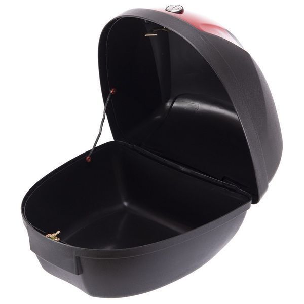 Кофр центральный задний для мотоцикла пластиковый Top Case BUOTAI ZH-0807 1шт 40x28x38см черный-красный ZH-0807 фото