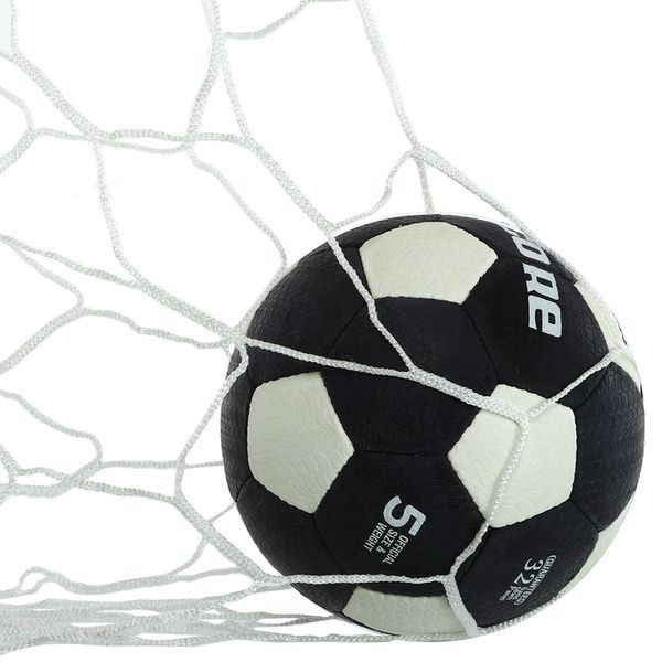 Сетка на ворота футбольные в комплекте из 2 штук SP-Sport C-8598 7.5x2.5x1.48х2.5м 2шт белый C-8598 фото
