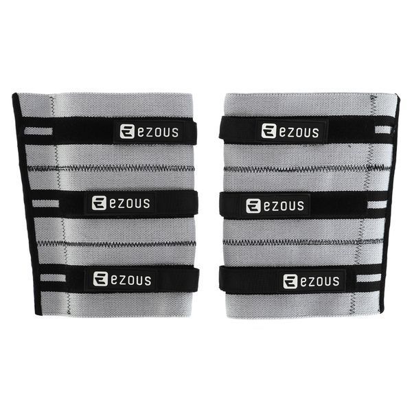 Налокотники для жима 2штуки 2штуки ADJUSTABLE ELBOW SLEEVE EZOUS C-08 2шт серый-черный L C-08 фото
