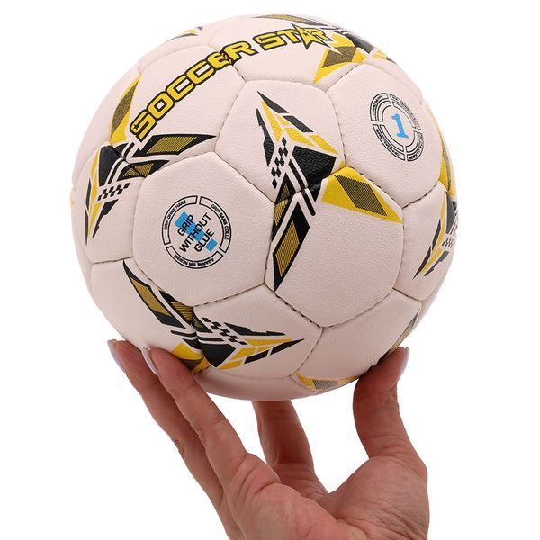 Мяч гандбольный SOCCER STAR HB-4542-1 размер 1 белый-желтый HB-4542-1 фото