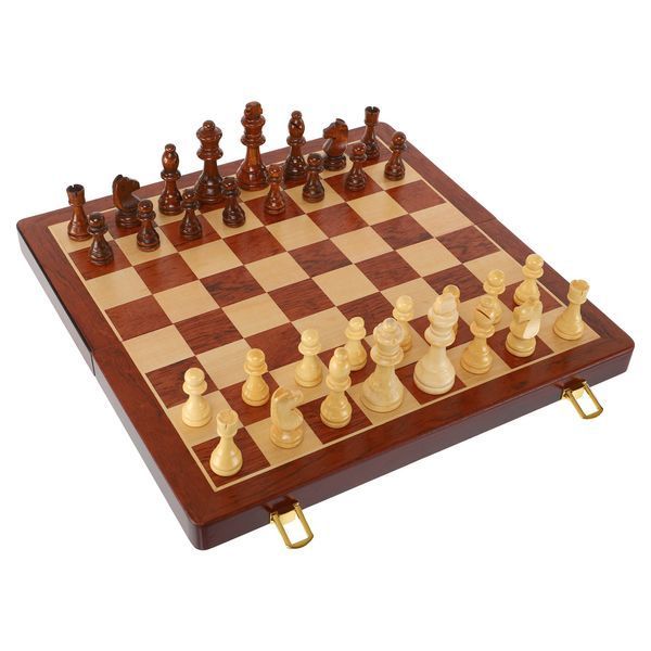Шахматы настольная игра деревянные Xinliye W5207 размер 42x42х3 см W5207 фото