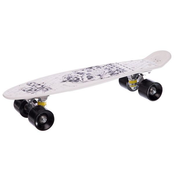 Пенни борд Penny Board круизер пластиковый 22' SP-Sport HB-13-5 белый HB-13-5 фото