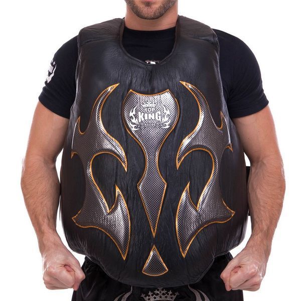 Жилет захисний для тайського боксу та кікбоксингу TOP KING Empower Creativity TKBDEM-01-SV S-XL кольори в асортименті S TKBDEM-01-SV фото