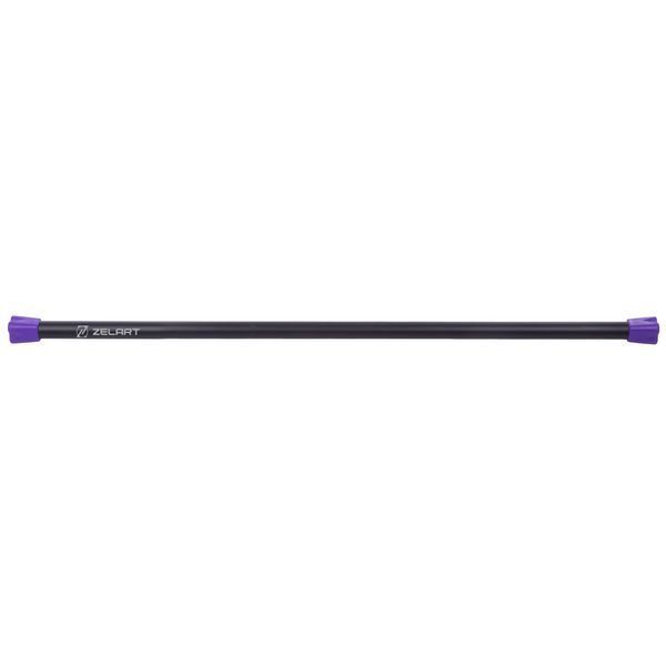 Бодибар Body Bar Zelart FI-1251-6 вес 6кг черный-фиолетовый FI-1251-6 фото