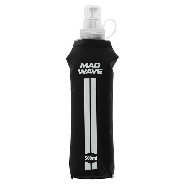 Пляшка для води м'яка складна портативна MadWave M1393061 500мл кольори в асортименті M1393061 фото