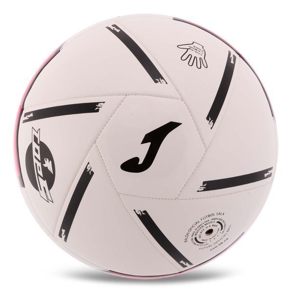 М'яч футзальний Joma NACIONAL S441800B0101 №4 білий-рожевий S441800B0101 фото