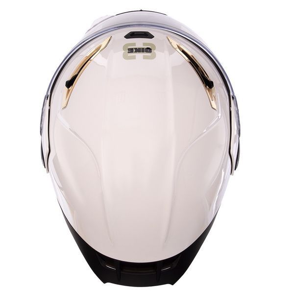 Мотошлем модуляр (flip-up) QKE M-8523 M-XL белый L M-8523 фото