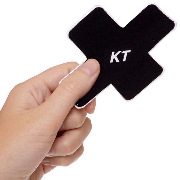 Кинезио тейп преднарезанный для направленного обезболивания KT TAPE PRO X Kinesio tape XSTRIP 15шт черный XSTRIP фото
