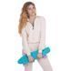 Пенни борд Penny Board круизер пластиковый со светящимися колесами 22' FISH SK-405-11 мятный-черный-фиолетовый SK-405-11 фото 8