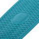 Пенни борд Penny Board круизер пластиковый со светящимися колесами 22' FISH SK-405-11 мятный-черный-фиолетовый SK-405-11 фото 5