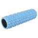 Роллер массажный цилиндр (ролик мфр) заполненный пеной 45см Grid Bubble Roller SP-Sport FI-9391 цвета в ассортименте FI-9391 фото 1