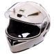 Мотошлем модуляр (flip-up) QKE M-8523 M-XL белый L M-8523 фото 4