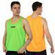 Манишка спортивная игровая двусторонняя цельная Joma 101689-050 cалатовый-оранжевый L 101689-050 фото 1