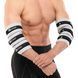 Налокотники для жима 2штуки 2штуки ADJUSTABLE ELBOW SLEEVE EZOUS C-08 2шт серый-черный L C-08 фото 1