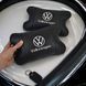 Набор подушек 2шт в авто Volkswagen из натуральной кожи, на подголовник в машину, Автомобильная подушка ws13553-2 фото 16