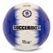 Мяч футбольный SOCCERMAX CHELSEA FB-0047-819 №5 PU синий-белый FB-0047-819 фото 1