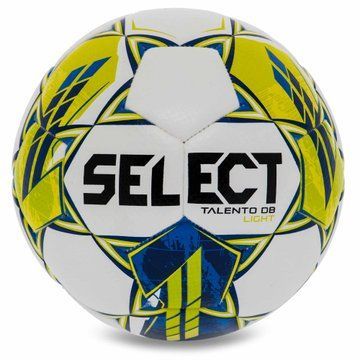 Мяч футбольный SELECT TALENTO DB V23 TALENTO-4WY №4 белый-желтый TALENTO-4WY фото