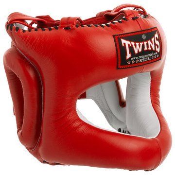 Шолом боксерський з бампером шкіряний TWINS HGL9 M-XL кольори в асортименті M HGL9 фото