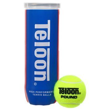 Мячи для большого тенниса TELOON TOUR POUND T818-3 3шт салатовый T818-3 фото