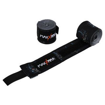 Бинты боксерские с принтом Череп полиэстер с эластаном 2штуки MAXXMMA WR07-120 3м цвета в ассортименте WR07-120 фото