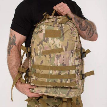 Прочный военный рюкзак 40л Multicam из MOLLE (Cordura 600D) ws73449 фото