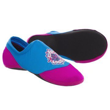 Акваноски MadWave SPLASH M037601-BL размер 30-35 бирюзовый-розовый M037601-BL фото