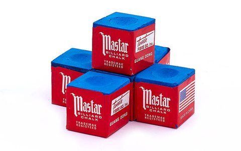 Крейда для більярду MASTER KS-1110 12шт синій KS-1110 фото