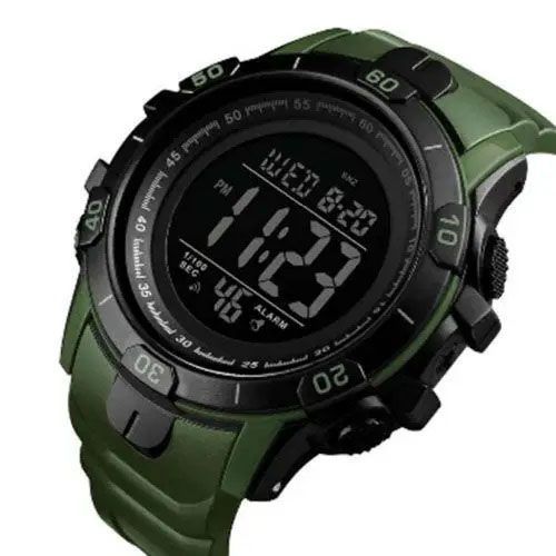 Часы наручные мужские SKMEI 1475AG ARMY GREEN, брендовые мужские часы, часы для мужчины. Цвет: зеленый ws18875 фото