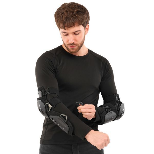 Комплект мотозахисту наколінники та налокітники PRO-BIKER P32 чорний P32 фото
