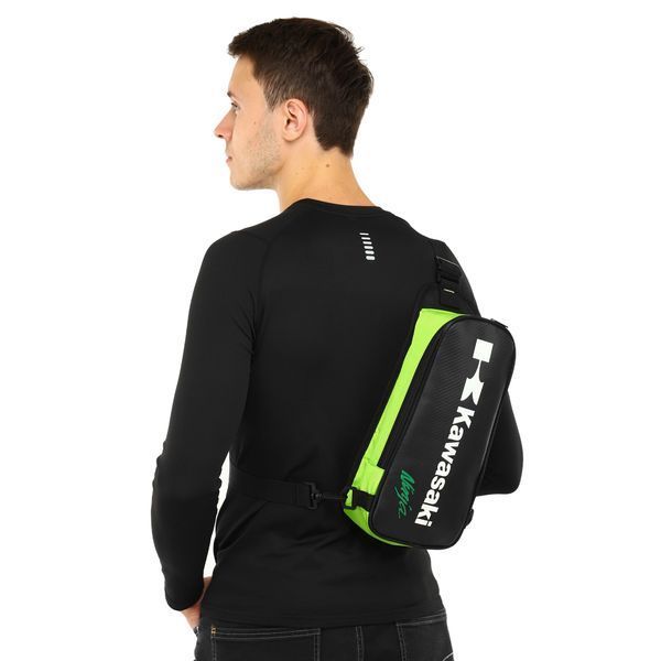 Мотосумка-слинг KAWASAKI SP-Sport MS-5481-7 5л 42x15x7см салатовый-черный MS-5481-7 фото