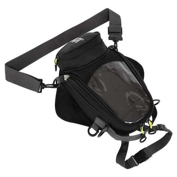 Сумка на бак мотоцикла на магнитах с окном под телефон Tank Bag GIVI MT-2715 33х17х9см черный MT-2715 фото