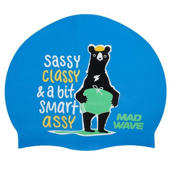 Шапочка для плавания силиконовая юниорская MadWave Junior SMART ASSY M057002 цвета в ассортименте M057002 фото