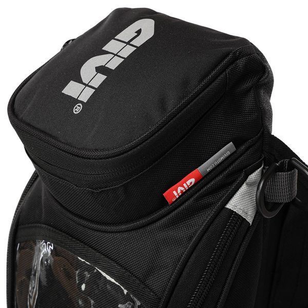 Сумка на бак мотоцикла на магнитах с окном под телефон Tank Bag GIVI MT-2715 33х17х9см черный MT-2715 фото