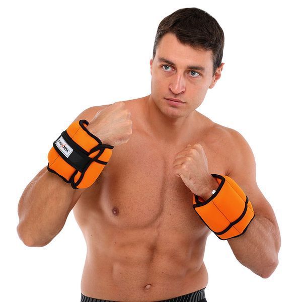 Обважнювачі-манжети з регульованою вагою для рук і ніг MAXXMMA FWB04 2x1,1кг кольори в асортименті FWB04 фото