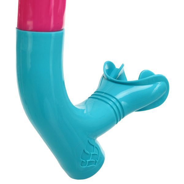 Трубка фронтальная дыхательная для плавания MadWave PRO SNORKEL junior M077702 цвета в ассортименте M077702 фото