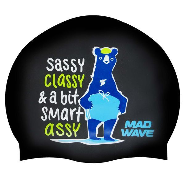 Шапочка для плавания силиконовая юниорская MadWave Junior SMART ASSY M057002 цвета в ассортименте M057002 фото