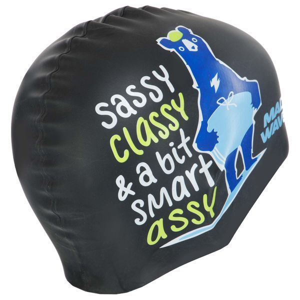 Шапочка для плавания силиконовая юниорская MadWave Junior SMART ASSY M057002 цвета в ассортименте M057002 фото