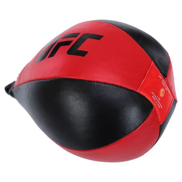 Груша боксерская подвесная каплевидная пневматическая UFC UHK-69750 10х7' 25см черный-красный UHK-69750 фото