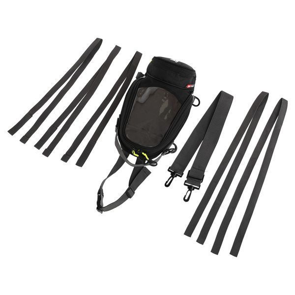 Сумка на бак мотоцикла на магнитах с окном под телефон Tank Bag GIVI MT-2715 33х17х9см черный MT-2715 фото