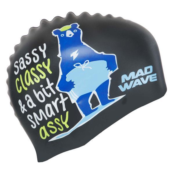 Шапочка для плавания силиконовая юниорская MadWave Junior SMART ASSY M057002 цвета в ассортименте M057002 фото