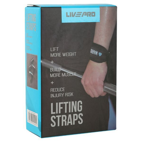 Лямки для тяги LIFTING STRAP LiveUp LP8092 2шт черный LP8092 фото