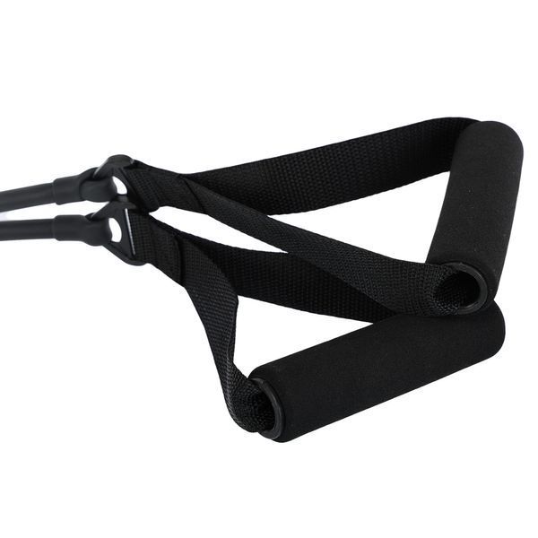 Эспандер трубчатый с ручками и лямками для ног BODY SHAPER SP-Sport 10046 черный 10046 фото